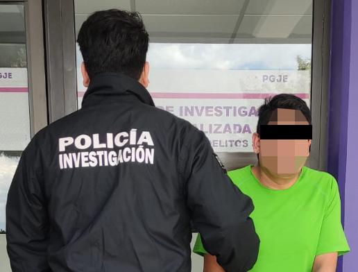 PGJE ejecuta en Chiautempan orden de aprehensión por violación